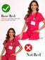 "Vitals+" 2-Piece Scrub Set – Functional, Flattering, and Made to Move