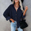 "Lottie" Oversized Corduroy Shirt