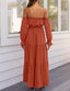 Lumora | Off-Shoulder Maxi Dress