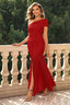 "Zyora" One-Shoulder Pleated Maxi Dress