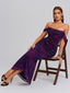 Veyora | Off The Shoulder Corset Maxi Dress
