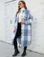 "Willa" Oversized Plaid Longline Shacket