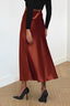 Florin | Satin Bias-Cut Midi Skirt