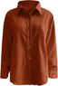 "Lottie" Oversized Corduroy Shirt