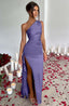 The "Isla" One-Shoulder Slit Maxi Dress