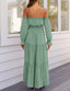 Lumora | Off-Shoulder Maxi Dress