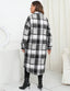 "Willa" Oversized Plaid Longline Shacket