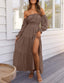 Lumora | Off-Shoulder Maxi Dress