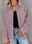 "Hollis" Corduroy Boyfriend Shirt