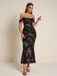 Veyora | Off The Shoulder Corset Maxi Dress