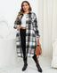"Willa" Oversized Plaid Longline Shacket