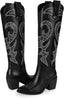 "Isadora" Embroidered Western Boots
