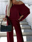 LoungeLuxe™ 2-Piece Off-Shoulder Set