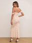 Veyora | Off The Shoulder Corset Maxi Dress