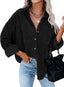 "Hollis" Corduroy Boyfriend Shirt