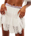 Celeste | Lace Trimmed Layering Skirt