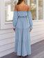 Lumora | Off-Shoulder Maxi Dress