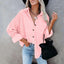 "Lottie" Oversized Corduroy Shirt