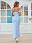 Veyora | Off The Shoulder Corset Maxi Dress