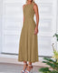 "Sienna" Ribbed Knit Midi Dress