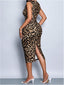 "Roxy" Leopard Print Bodycon Dress