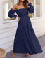 Lumora | Off-Shoulder Maxi Dress