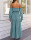 Lumora | Off-Shoulder Maxi Dress