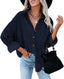 "Lottie" Oversized Corduroy Shirt
