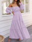 Lumora | Off-Shoulder Maxi Dress