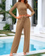 ElevateEase™ 2-Piece Ribbed Lounge Set
