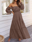 Lumora | Off-Shoulder Maxi Dress