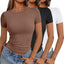 Essential Stretch-Fit Crewneck Tee (3-Pack)