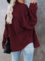 "Hollis" Corduroy Boyfriend Shirt