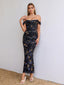 Veyora | Off The Shoulder Corset Maxi Dress