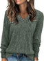 "Jules" Soft Ribbed Knit Sweater