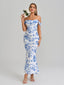 Veyora | Off The Shoulder Corset Maxi Dress