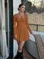 Nora |  Long Sleeve Mini Dress