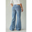 Rhea Medium Indigo Wide-Leg Jeans