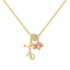"Amelie" Cursive Letter Charm Necklace
