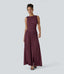"Calla" Ruched Bodice Maxi Dress