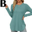 “Emery” Longline Thumbhole Top