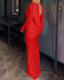 Solviera | Slim Fit Maxi Evening Dress