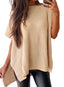 AirKnit™ Oversized Ribbed Knit Top