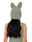 Fuzzy Bunny Ear Knit Hat