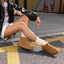 "Jenny" Plush Ankle Boots