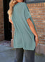 “Olive” Ribbed Tunic Knit