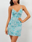 Veloryn | Sequin Sparkly Rhinestone Mini Dress