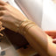 Auremia – Gold Chain Bracelet Set