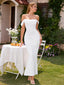 Veyora | Off The Shoulder Corset Maxi Dress