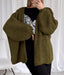 LuxeLayer™ Oversized Knit Cardigan